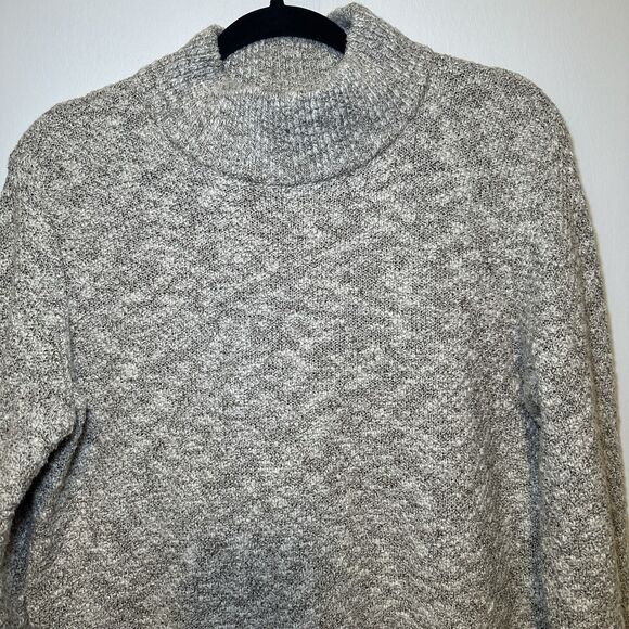 LL Bean Signature Sweater Womens S Mock Neck Linen Blend Pullover Casual - Picture 2 of 7
